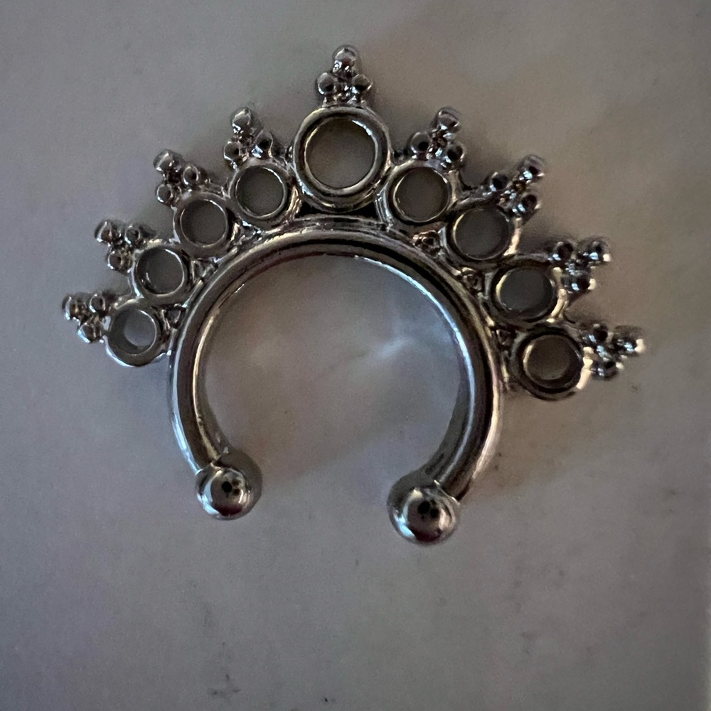 Madonna inspired Faux nose ring